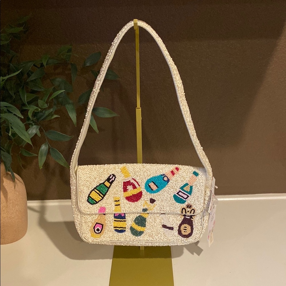 Tjmaxx Viral TikTok Beaded Bag Champagne Bottles